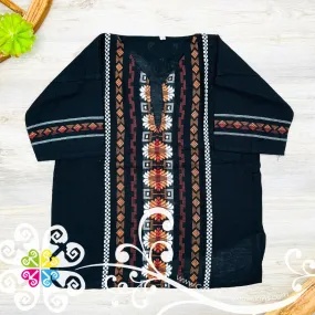 Black Guatemala Men Shirt