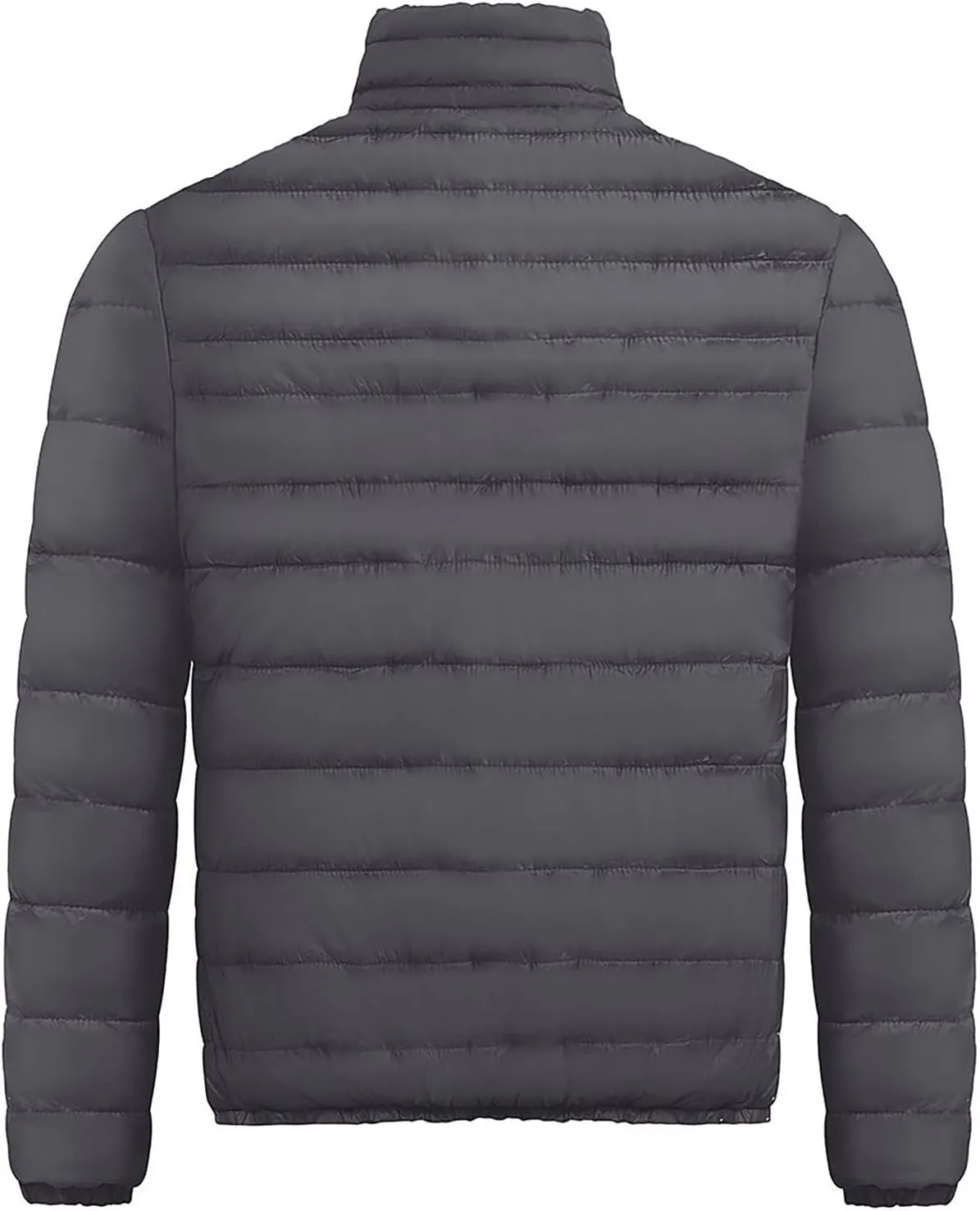 Ymosrh Men's Light Puffer Jacket Winter Coats Water-Resistant Lightweight Packable Jacket Casual Outerwear Jacket, M-2XL